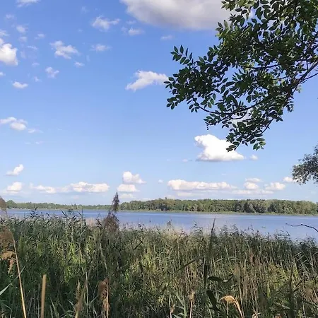 Storchennest - Ferienwohnung Am Storchenradweg Ketzür Buitenkant foto
