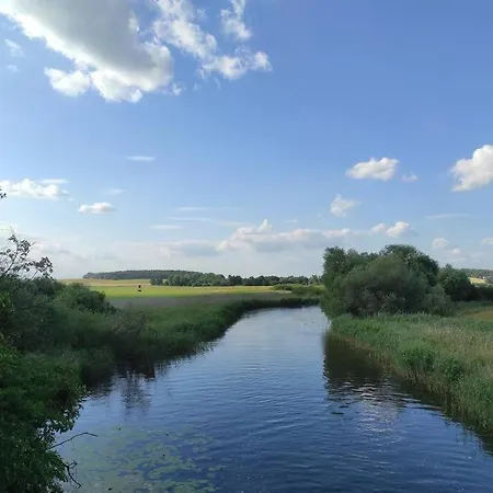 Storchennest - Ferienwohnung Am Storchenradweg Ketzür Buitenkant foto